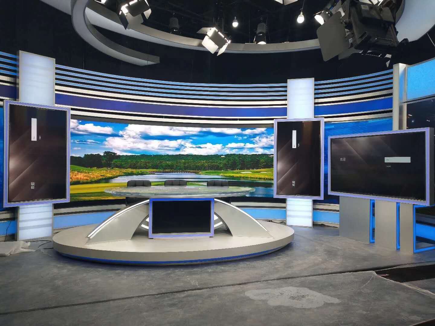 演播室LED顯示屏 演播室LED顯示屏